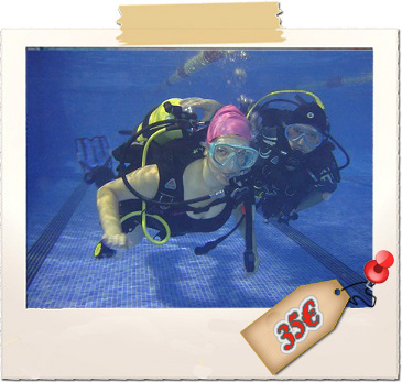 Pack Bubbles Pool (Bautismo Buceo)